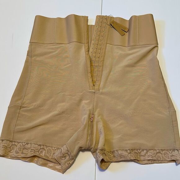 NEW SHARELLX air slim mid waist body sculpting shorts size 5XL - Picture 1 of 11